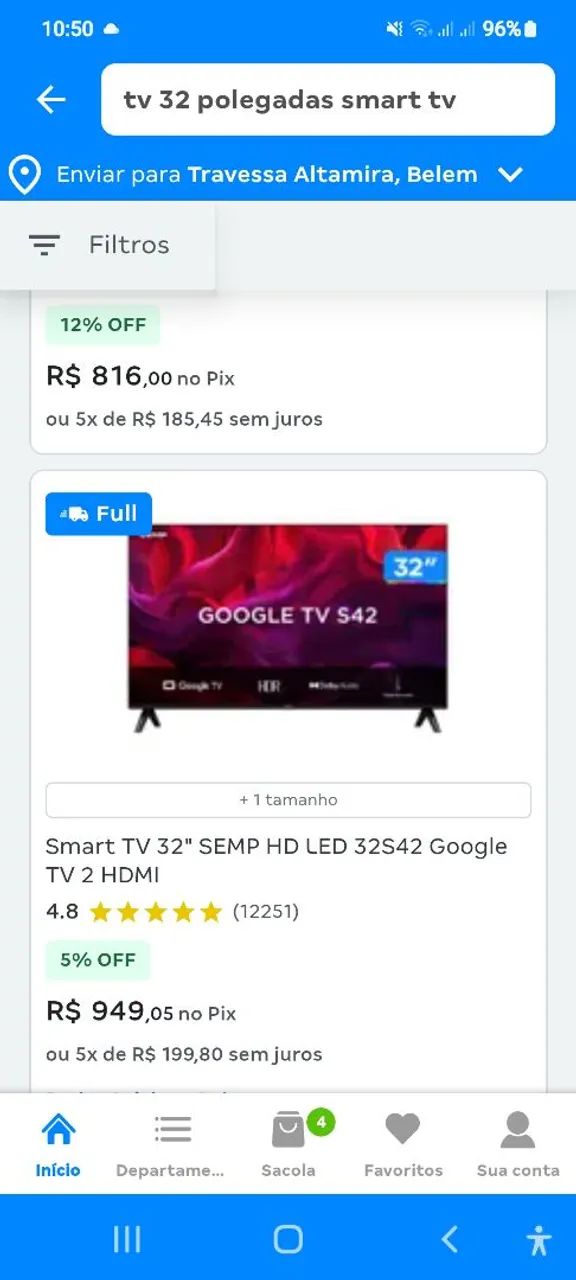 Desapego de Acessórios de TV 