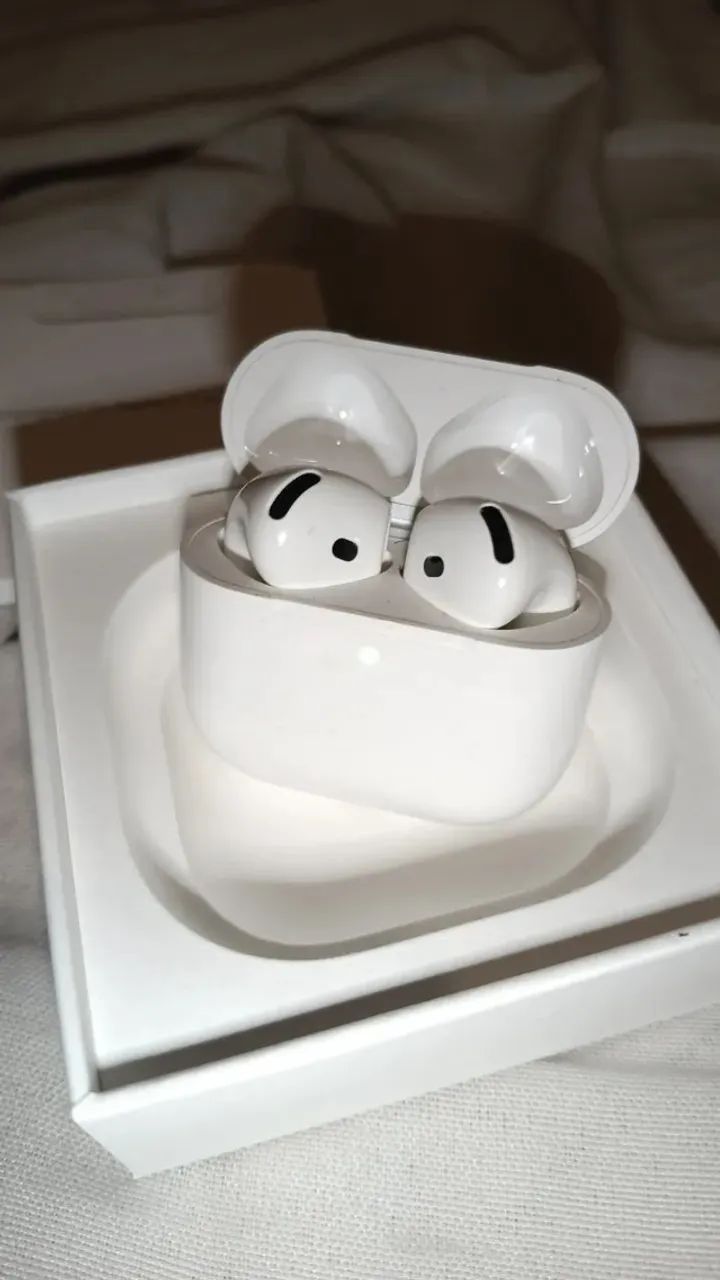 Air pods 4 com cancelamento de ruído ativo original da Apple
