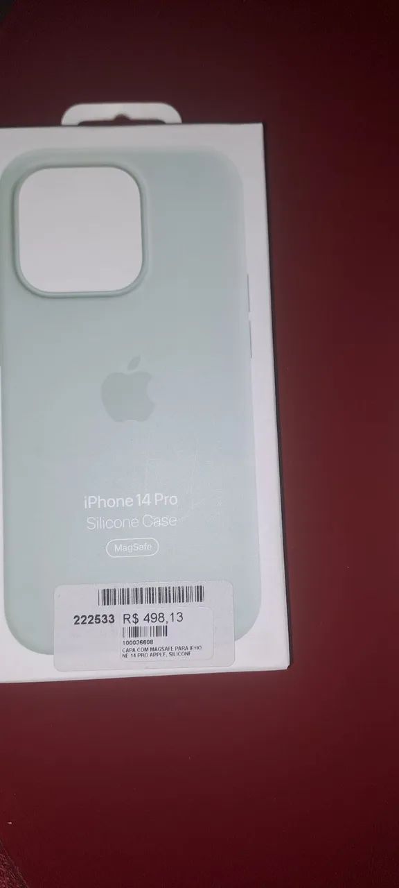 Capa com magsafe para IPhone 14 nova na caixa  - Foto 2