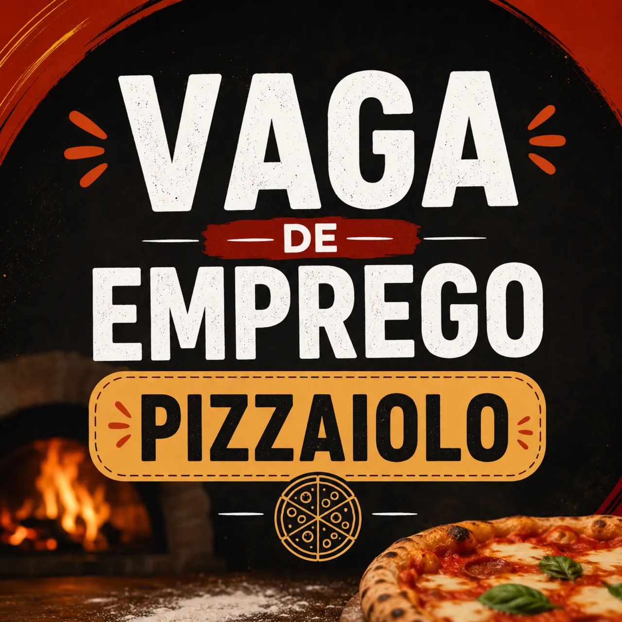 Vaga para Pizzaiolo e Auxiliar de Pizzaiolo
