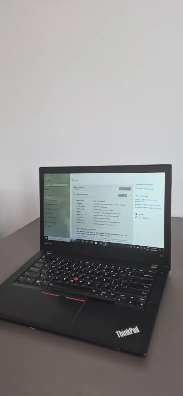 Notebook Lenovo ThinkPad T470 - Foto 4