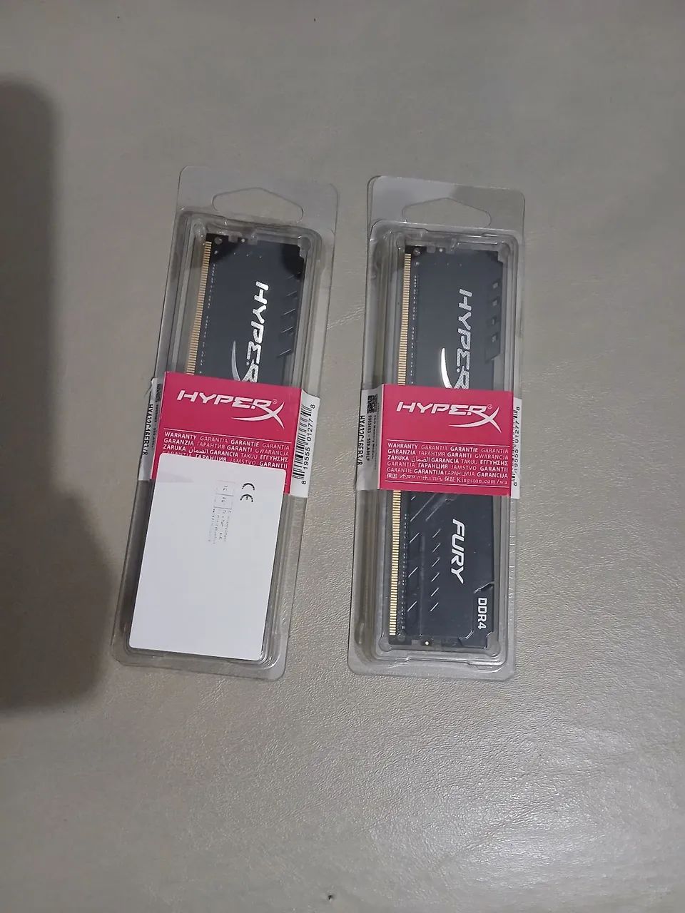 2 PENTES DE MEMÓRIA RAM DDR4 HYPER X - Foto 3