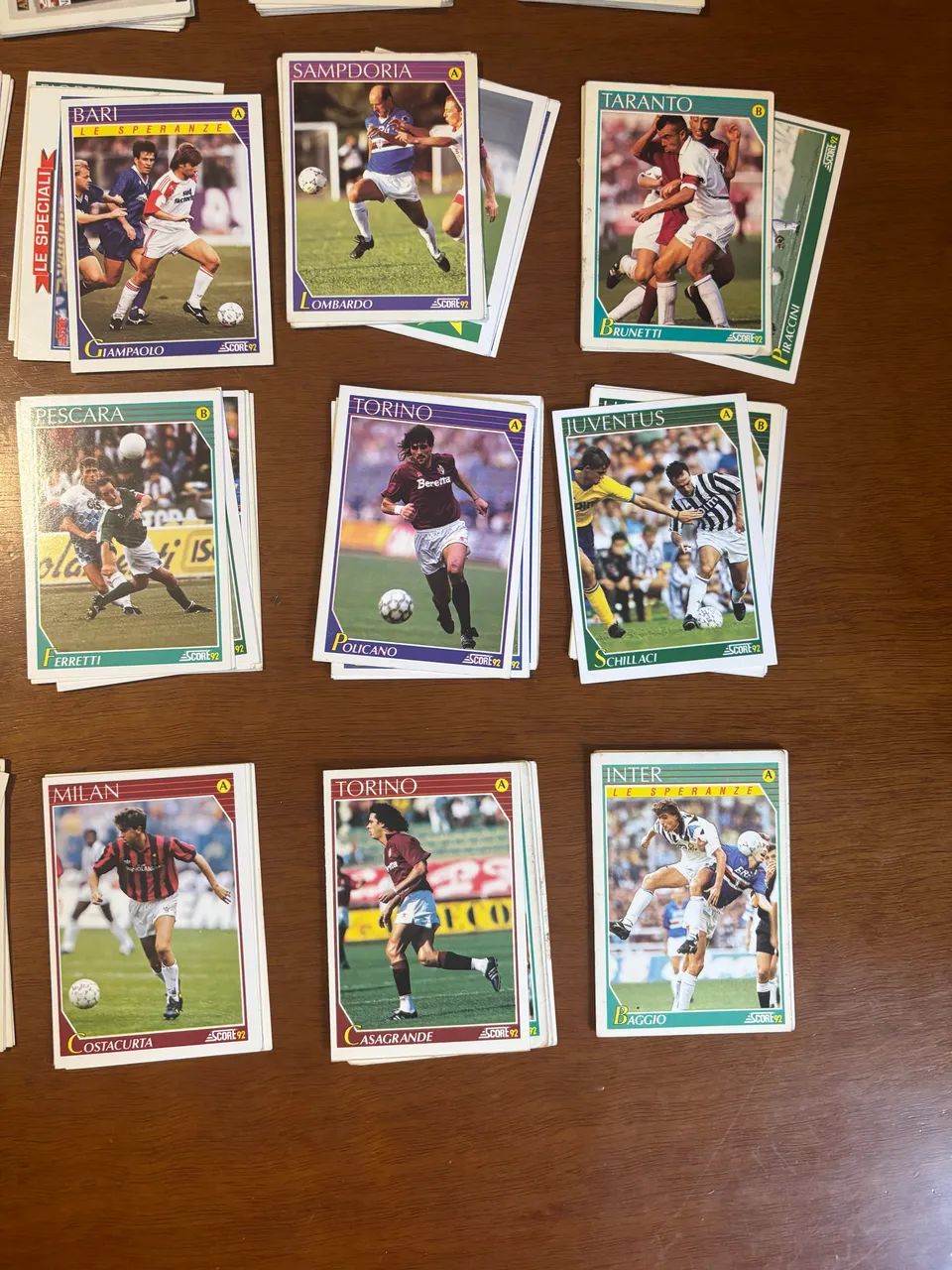 Cartas Campeonato Italiano 1991/1992  - Foto 5