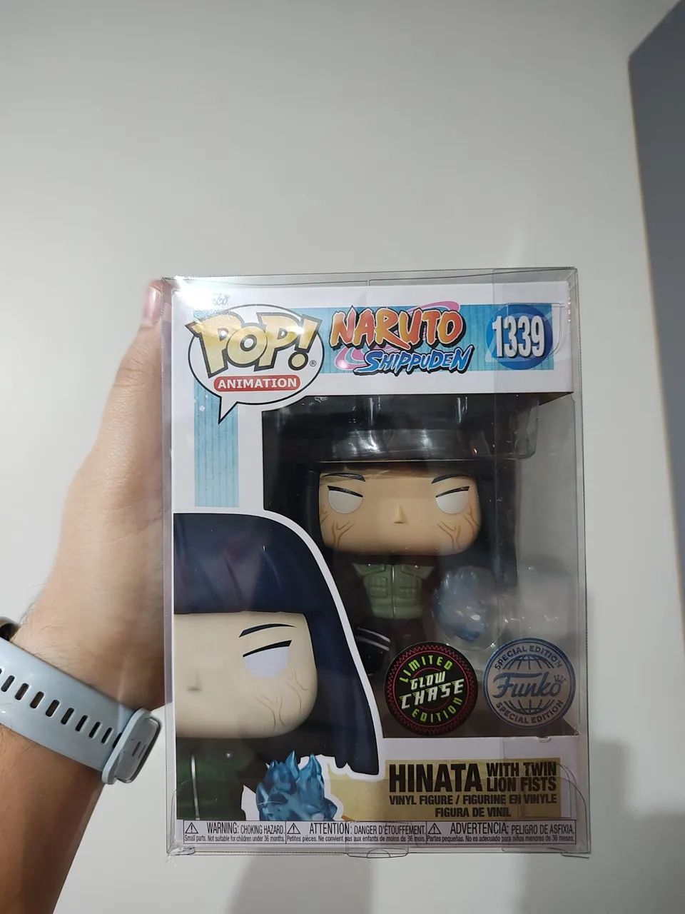 Funko Pop Hinata GLOW CHASE Special Edition Twin Lion Fists #1339