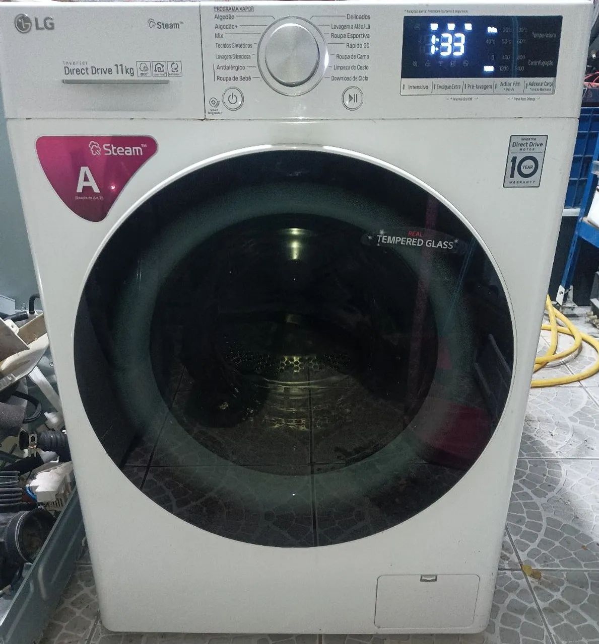 Lavadora de roupas LG 