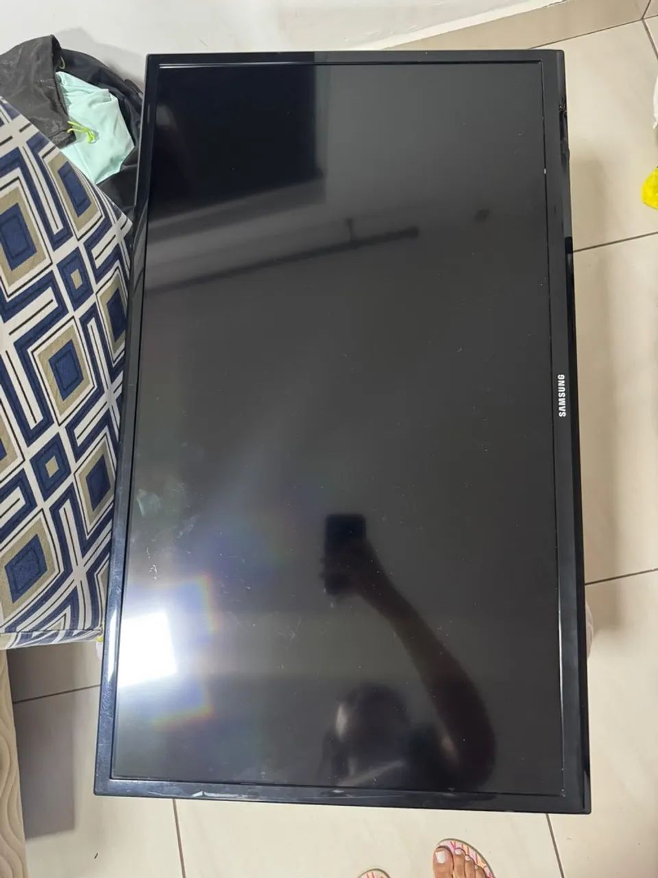 TV Samsung 32 Polegadas - Funcionando - Entrada HDMi e USB