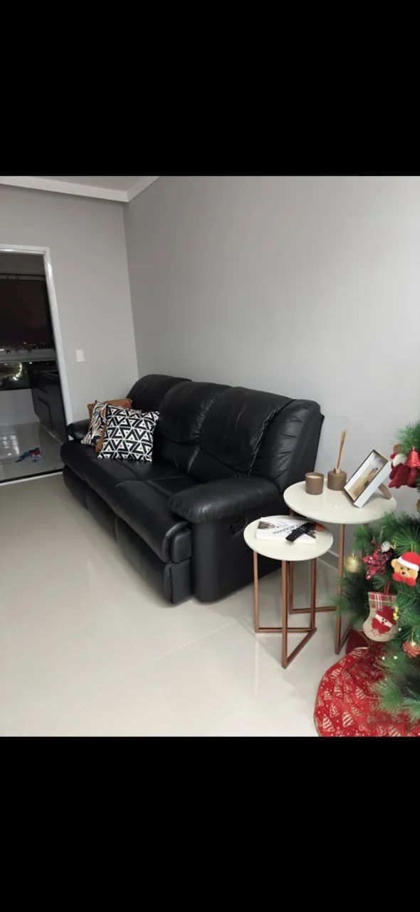 Sofá de couro legítimo retrátil  - Foto 2