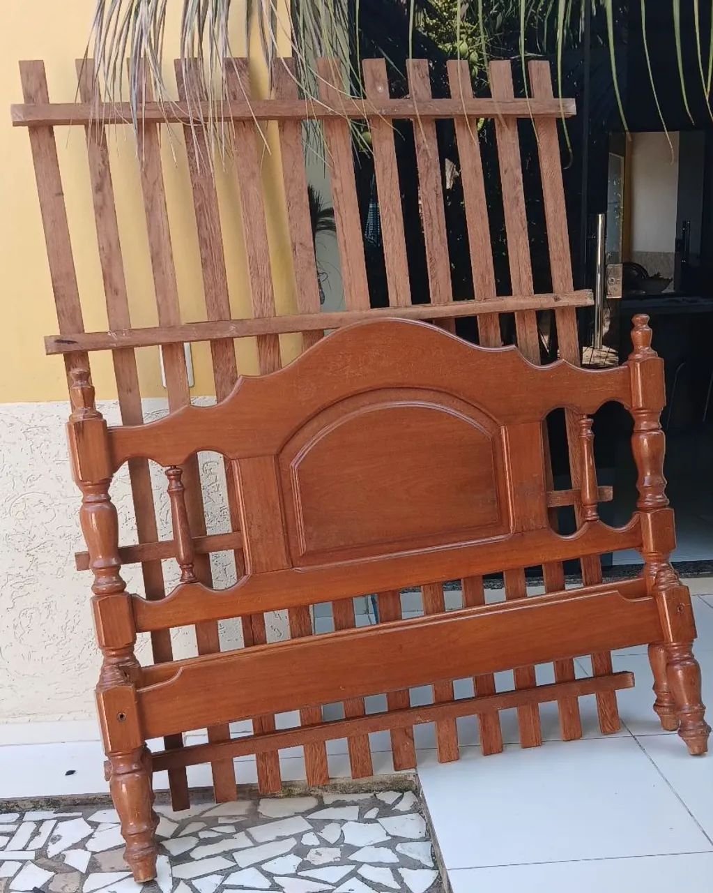 Cama l e colchão de casal  - Foto 4