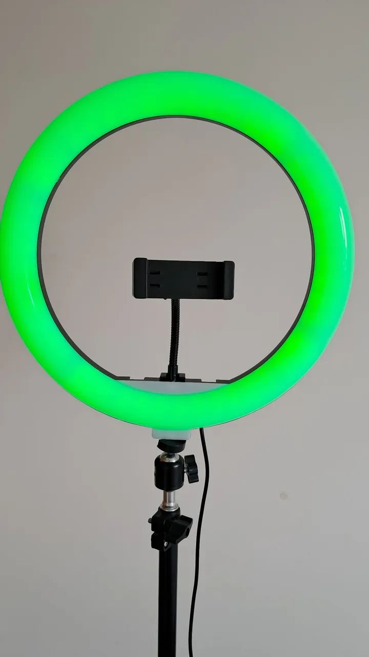 Led com tripé para celular (Soft ring light ) - Foto 5