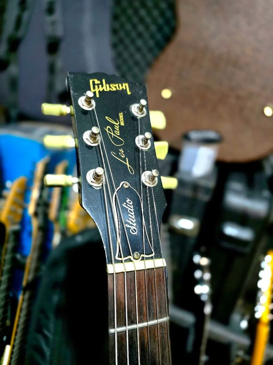 Gibson Les Paul studio black ebony Good Era 1995 /ñ epiphone prs