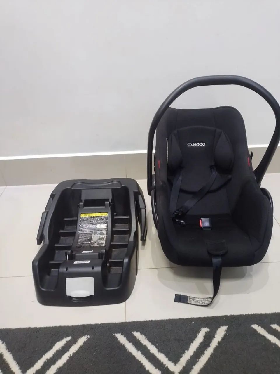 Carrinho de bebê Moisés e bebê conforto  - Foto 5