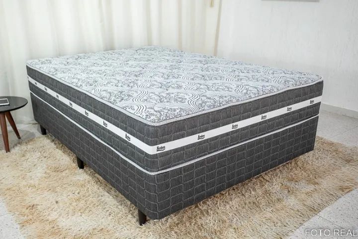 Colchão de Casal Queen Size Black Graphite