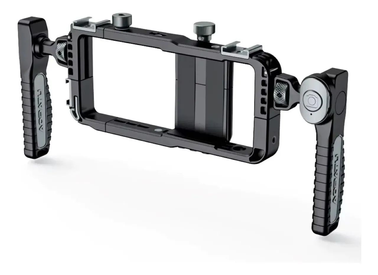 Cage Gaiola Rig De Celular Universal Aluminio Capa Filmagem - Foto 3