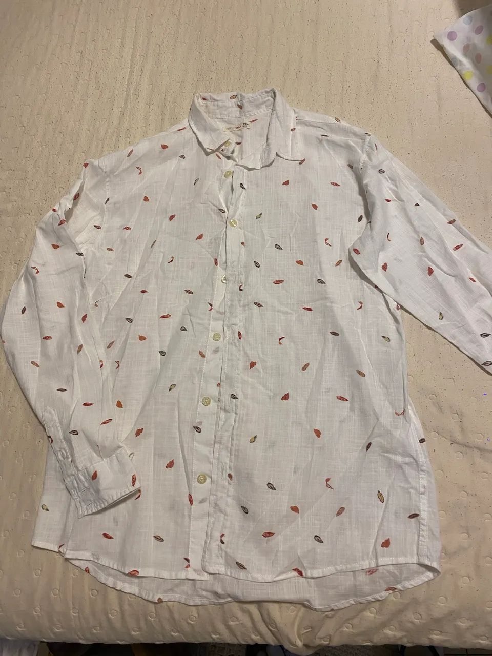 Camisão branco de linho Reserva Mini - Foto 2
