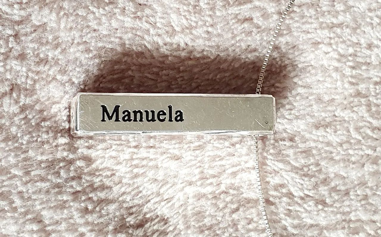 Colar de Prata 925 Personalizado - Manuela - Foto 2