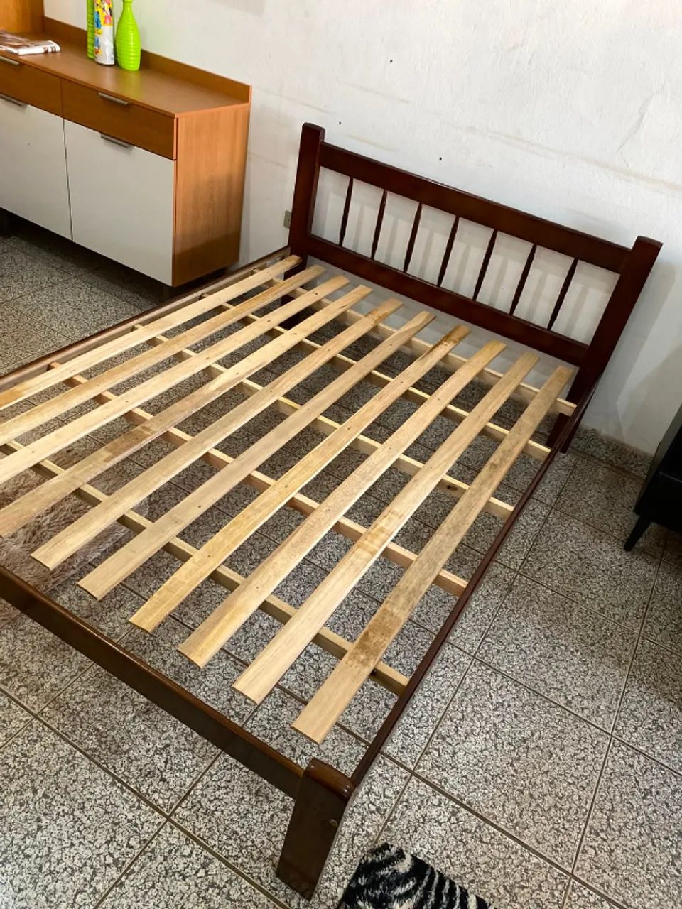 Cama de Casal de Madeira, Nova, Entrego  - Foto 2
