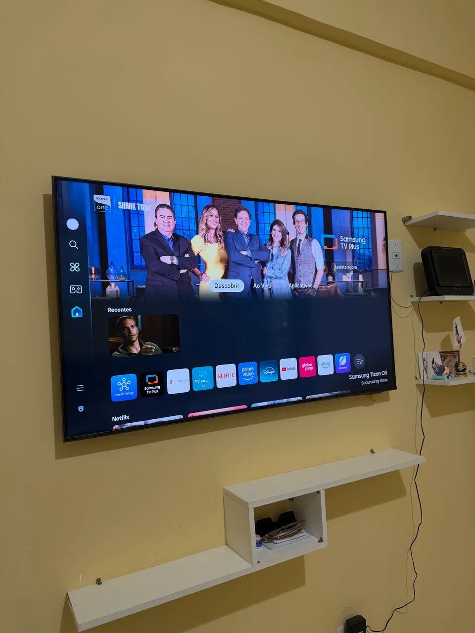 Smart Tv Samsung 50 Crystal UHD 4k - Foto 2