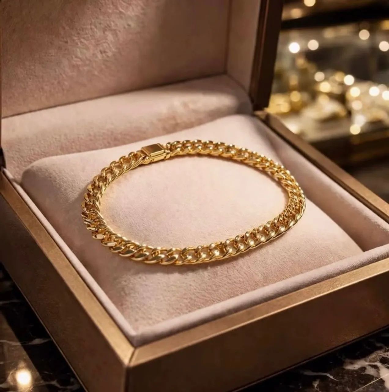 Pulseira Grumet em Ouro 18K 750