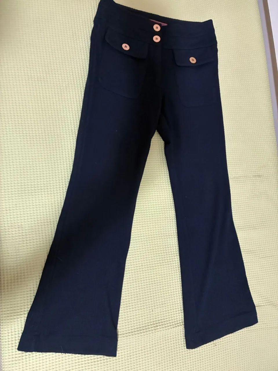 Calça marinho botoes dourados 38 - Foto 3