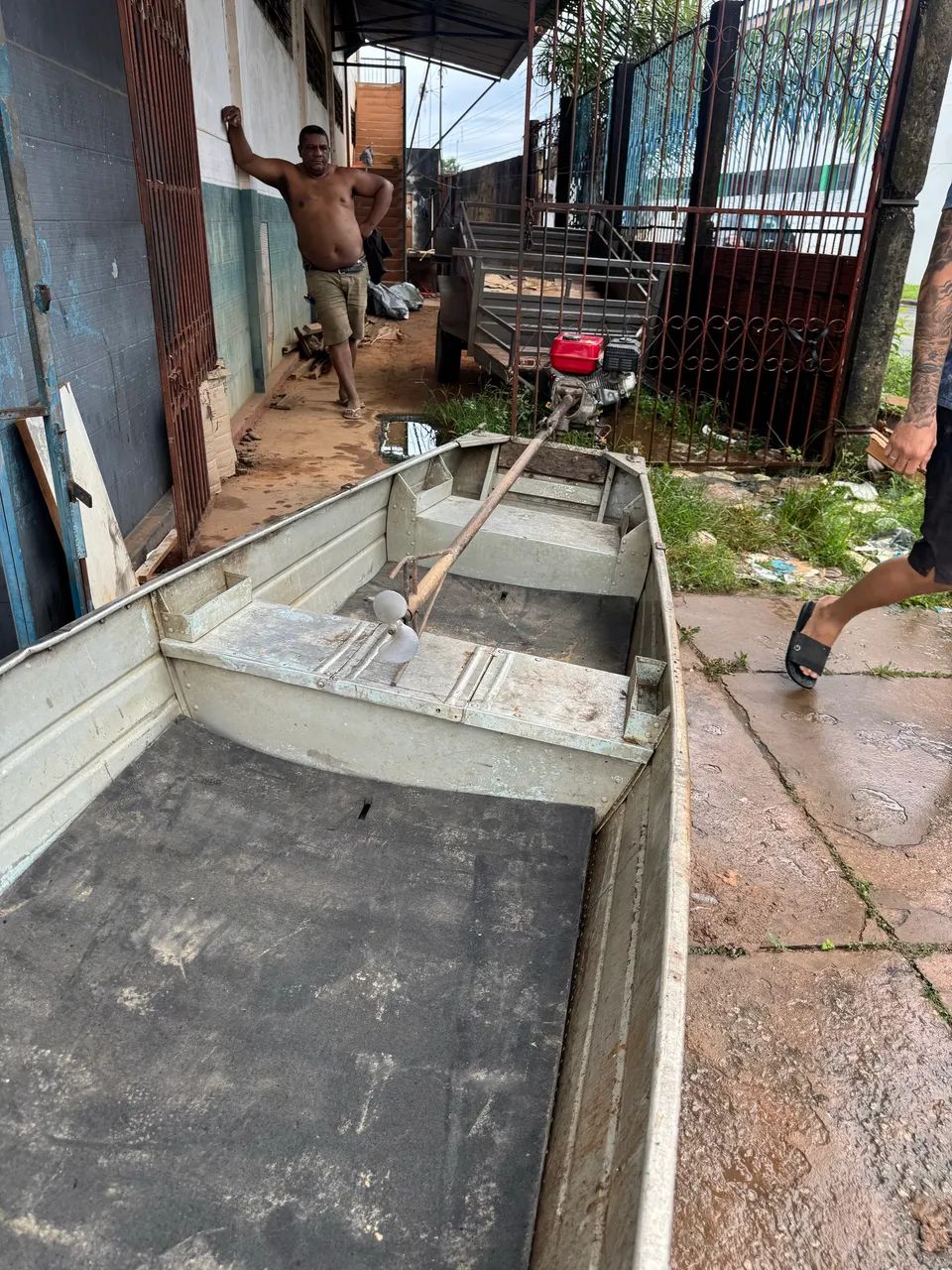 Barco ou voadeira de alumínio  - Foto 2