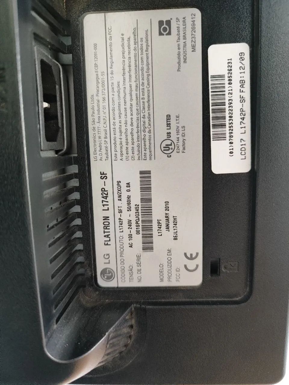 Monitor LG Flatron 17 Polegadas  - Foto 5