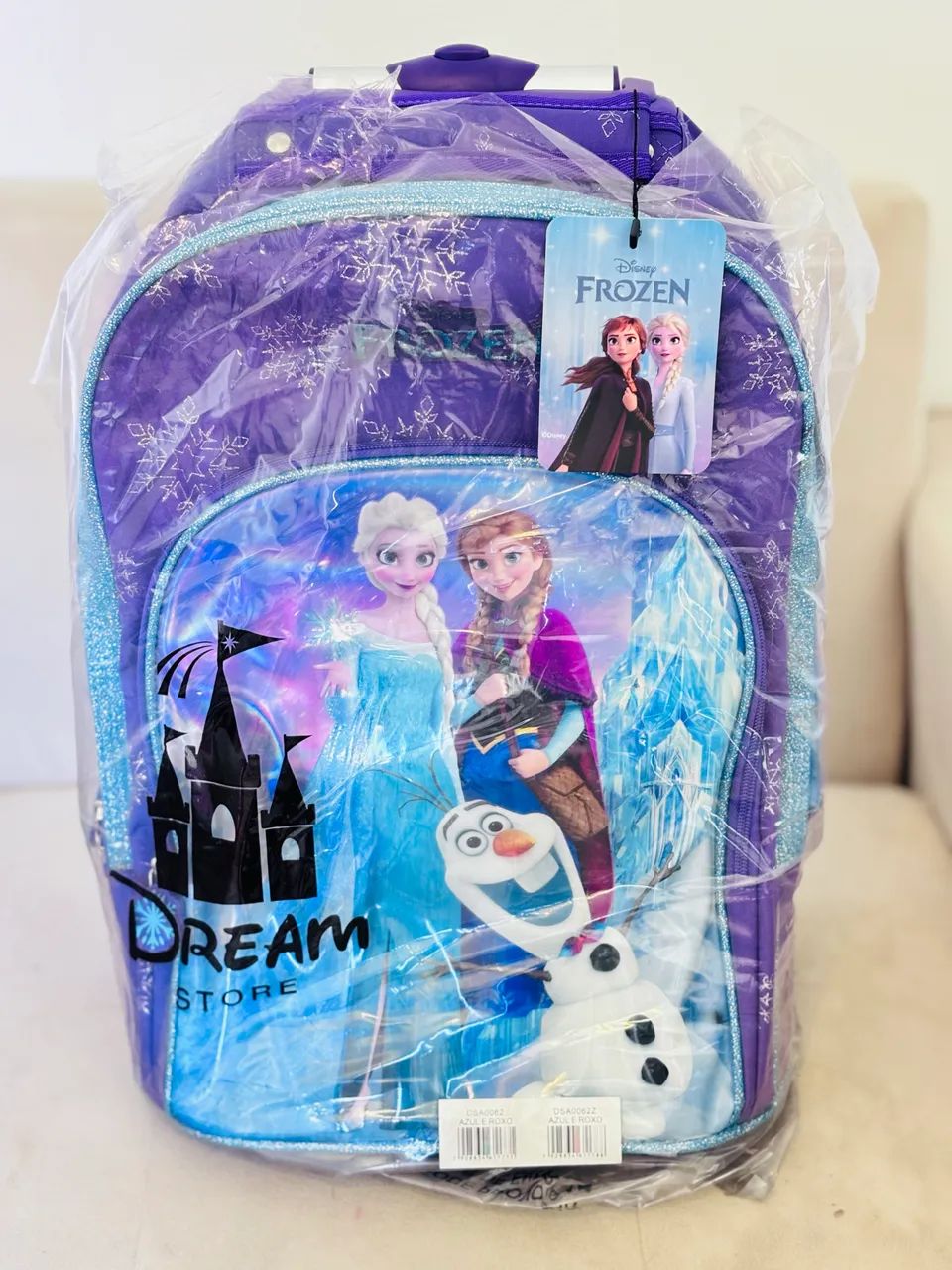 Kit escolar da Frozen: Mochila, Lancheira e Estojo - Foto 2