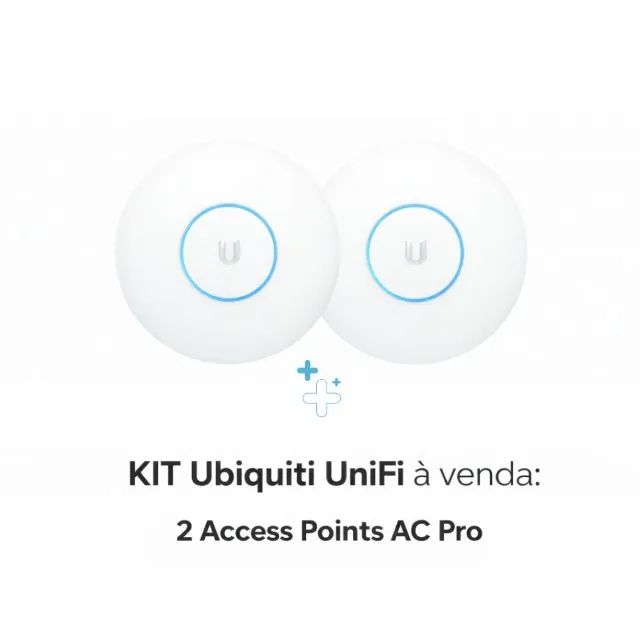 2 Access Points UAP-AC-PRO Ubiquiti 802.11ac UniFi Access Point