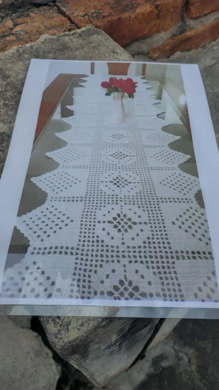 Artesanato em crochê ponto criz - Foto 3