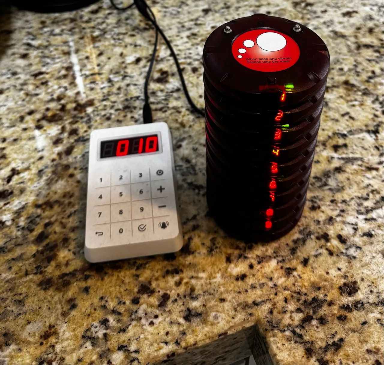 Comanda Pagers Chama Cliente Garçom Restaurante