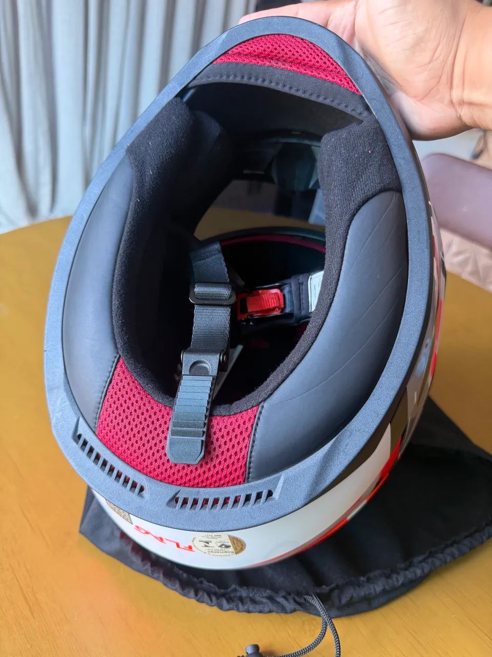 Capacete Seminovo LS2 - Foto 3