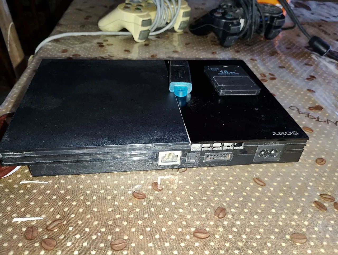 Playstation 2 Desbloqueado + 2 controles + pendrive com alguns jogos - Foto 5