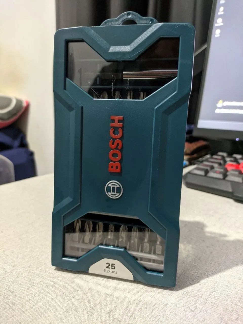 Kit de pontas para parafusar Bosch com 25 peças