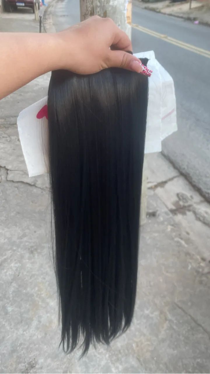 Aplique para cabelo bio humano  - Foto 2