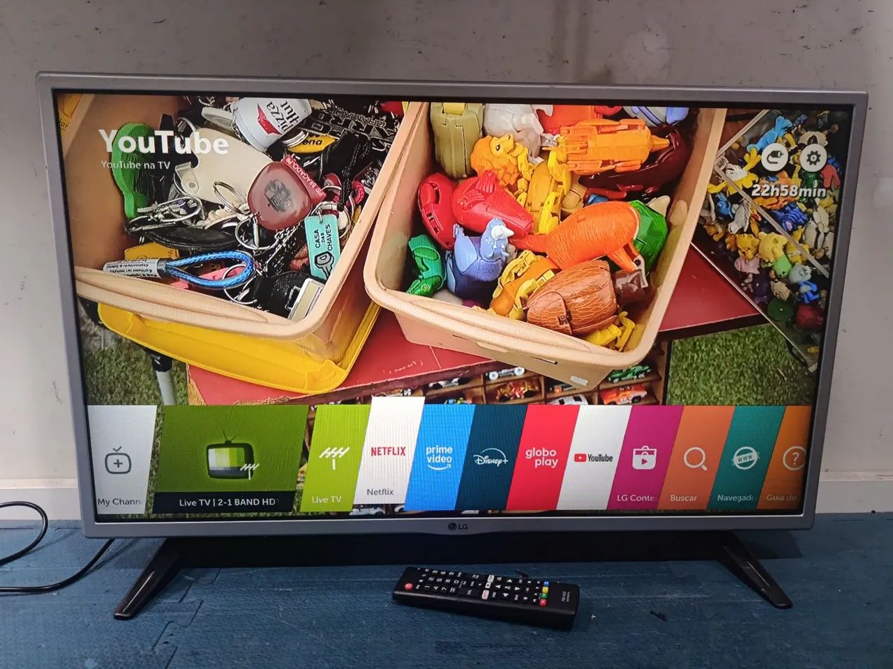 Smart TV LG 32 Funcionando Perfeitamente Entrego !!! - Foto 5