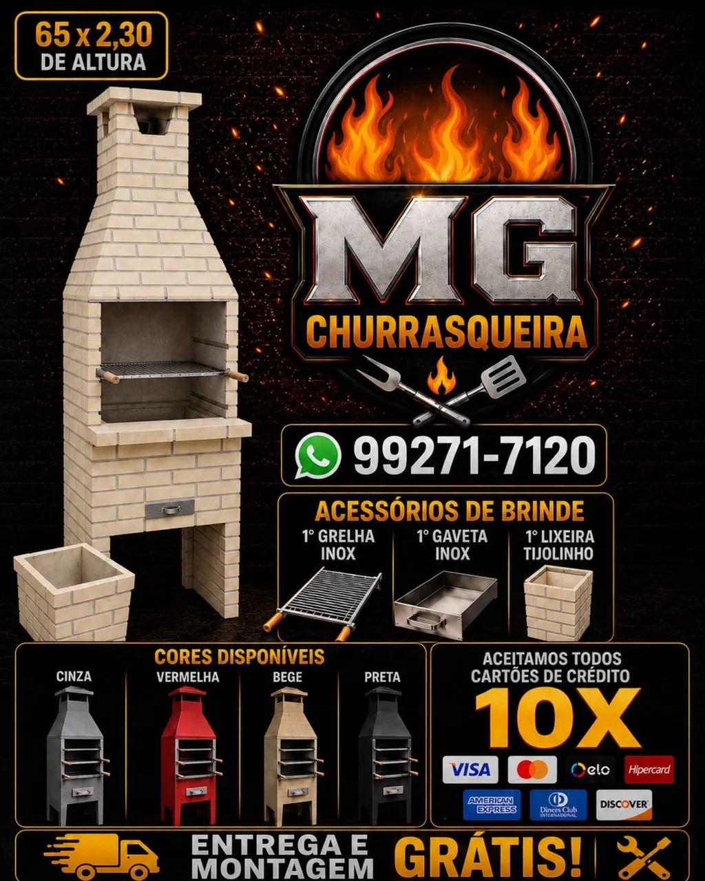 Churrasqueira Pré moldadas  - Foto 3