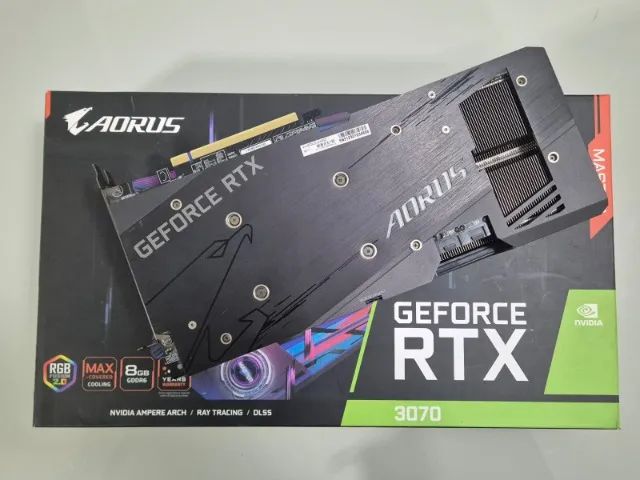 Rtx 3070 Aorus Master com Tela - Foto 3