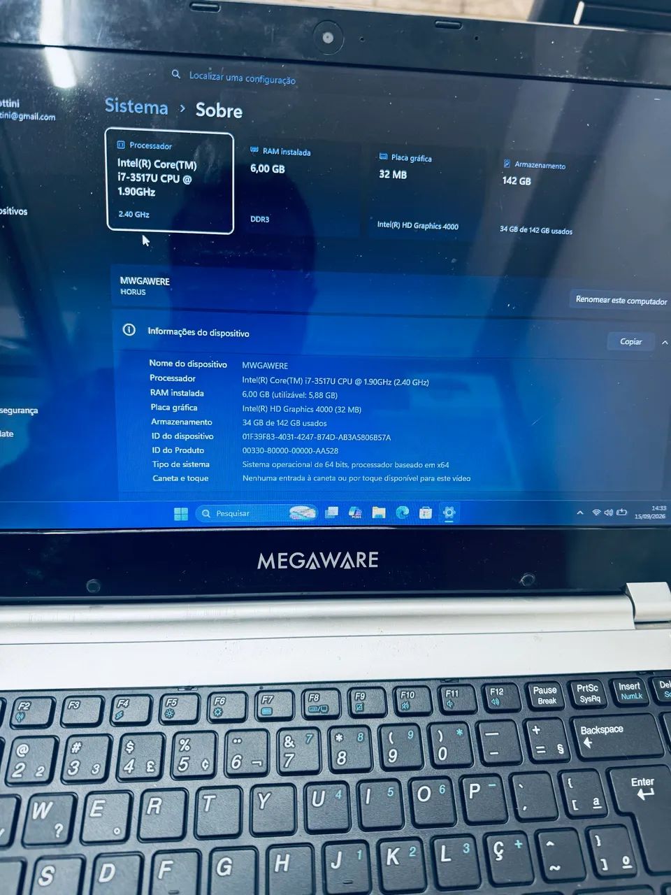 Notebook i7 - Foto 3