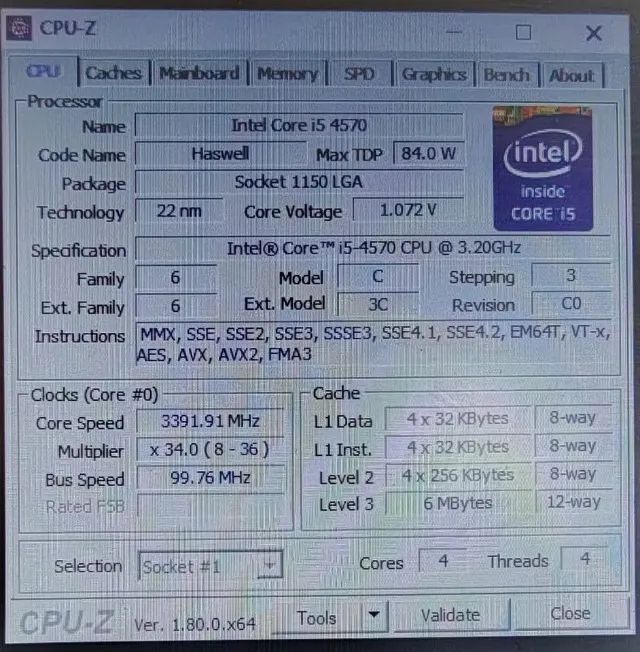 VENDO KIT I5 4570 COM 8GB DE RAM DDR3 1600MHZ - Foto 2