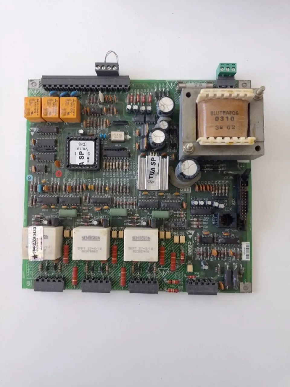 Placa De Controle Principal Weg Para Soft Starters Ssw03 Cc
