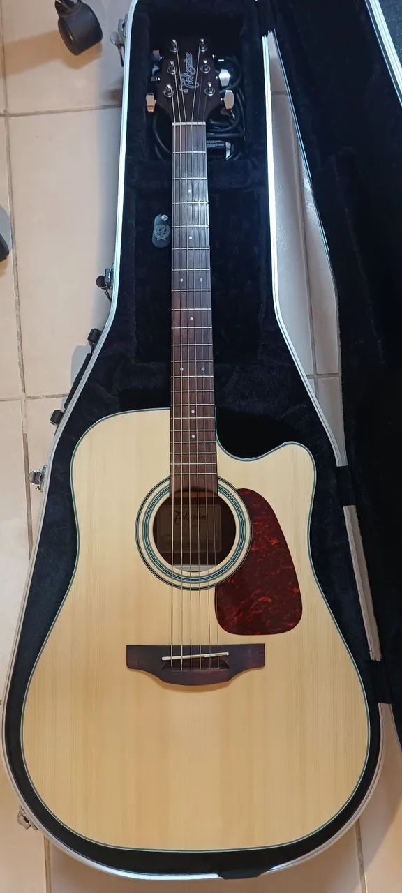 Violão Takamine aço com case