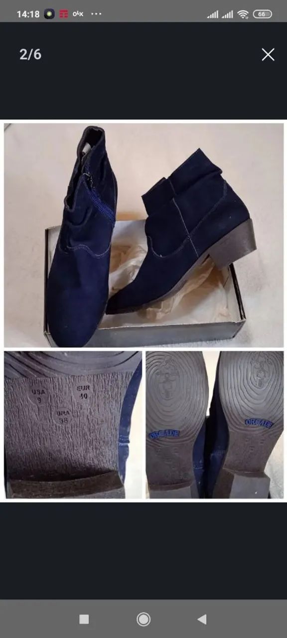 Botas femininas (37/38/39) - Foto 2