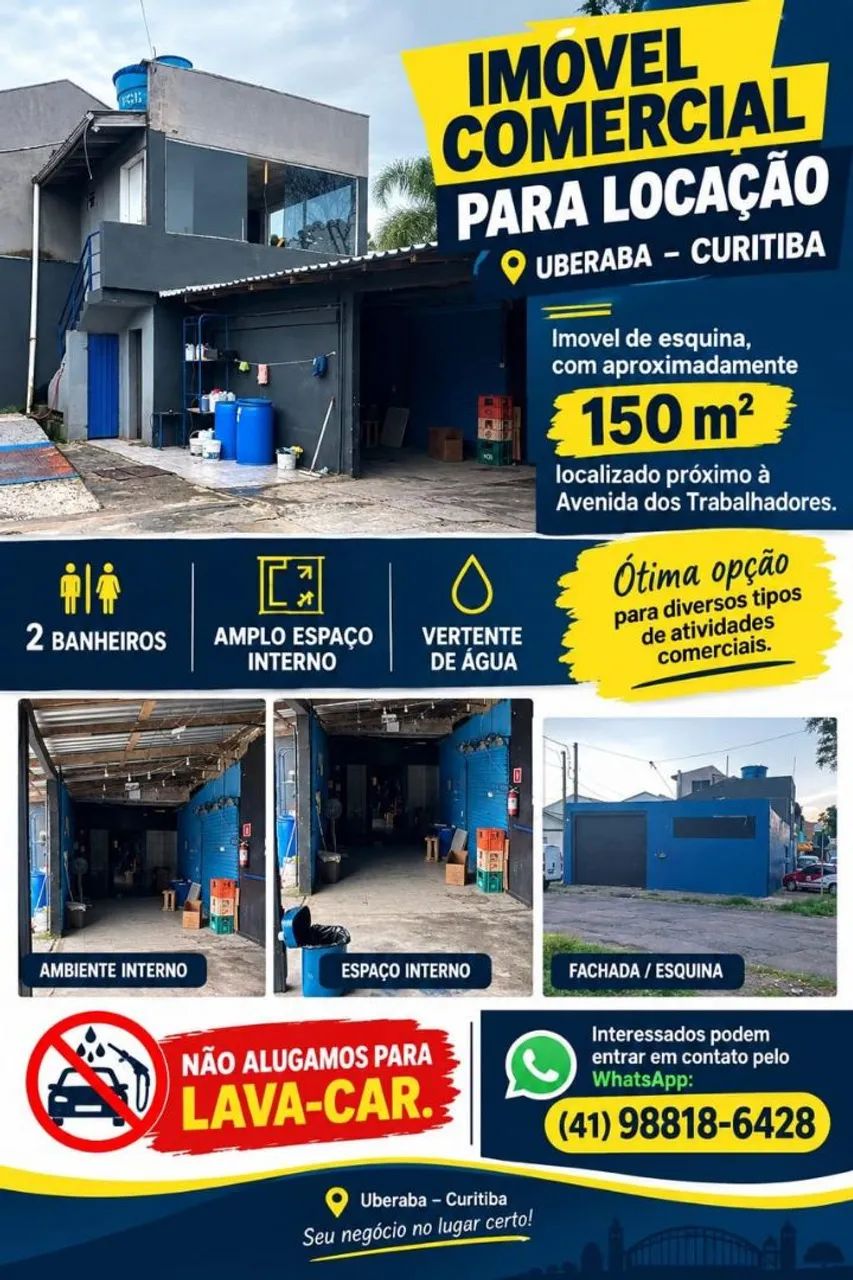 Imóvel comercial para locação 