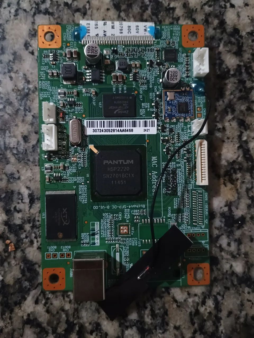 Placa Lógica Impressora Pantum P2509W