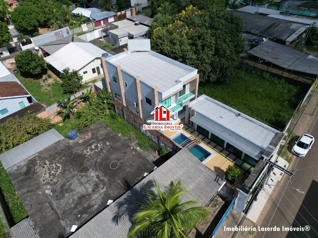 Casa Duplex 5 Quartos Sendo 1 Suíte com Piscina e Espaço Gourmet em Manacapuru - Foto 4