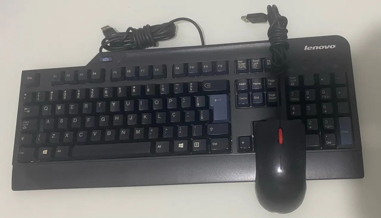 Teclado mouse lote com 5 unidades  - Foto 3