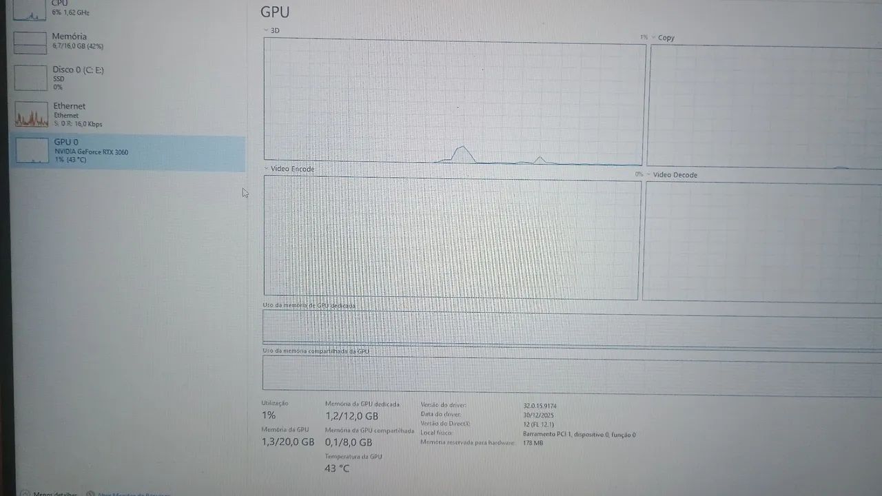 PC GAMER RTX 3060 12GB - Foto 3