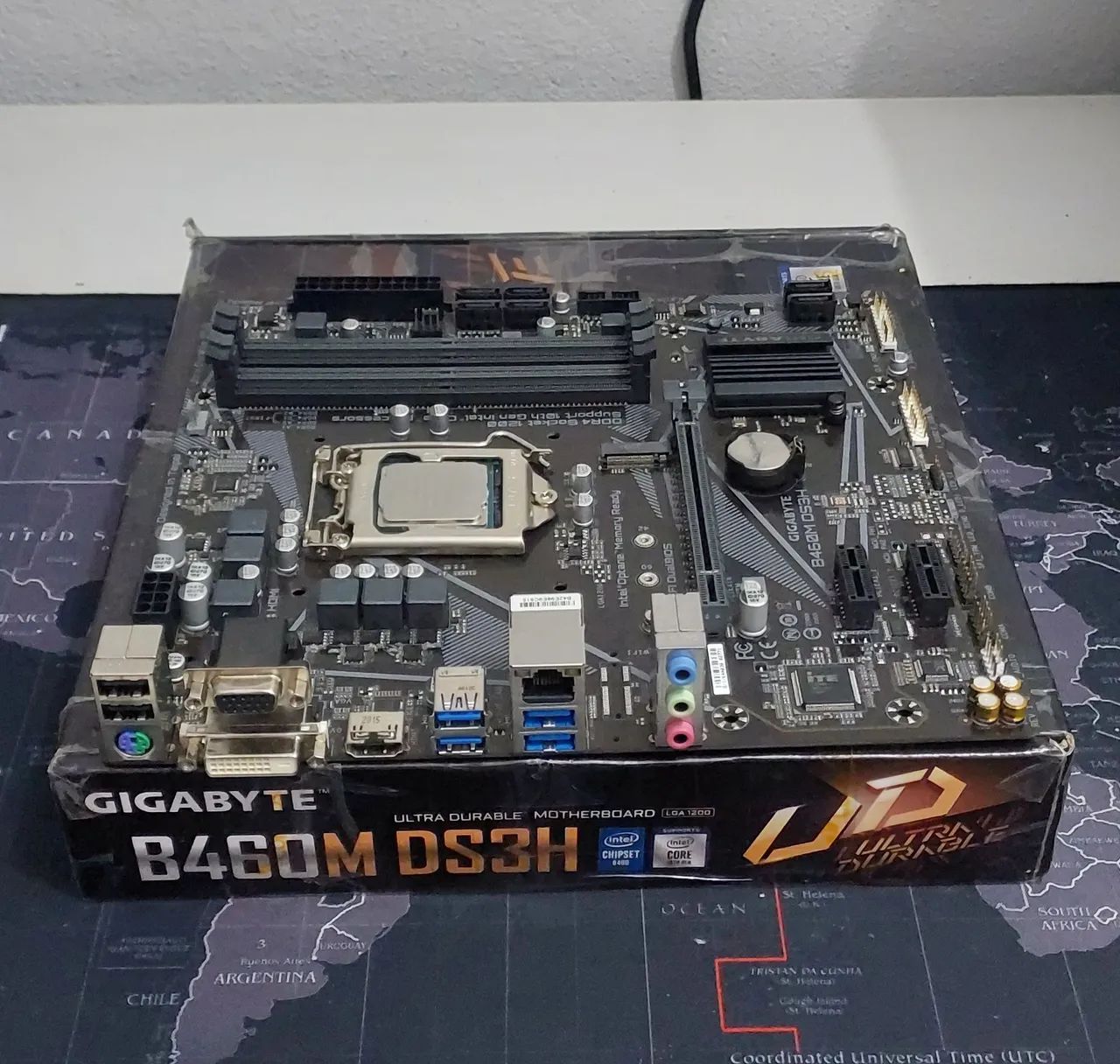Kit Intel Core i5 10400f + Gigabyte B460m ds3h - Foto 3