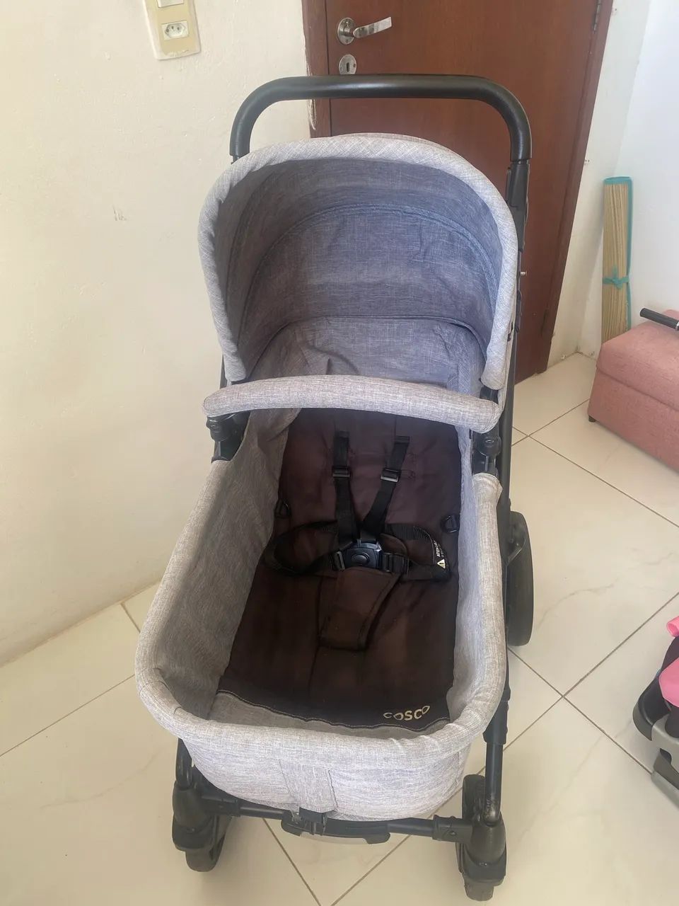 Carrinho de bebê Moisés Cosco - Foto 3