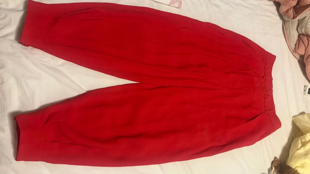 Calça helena bynv vermelha 34 - Foto 4