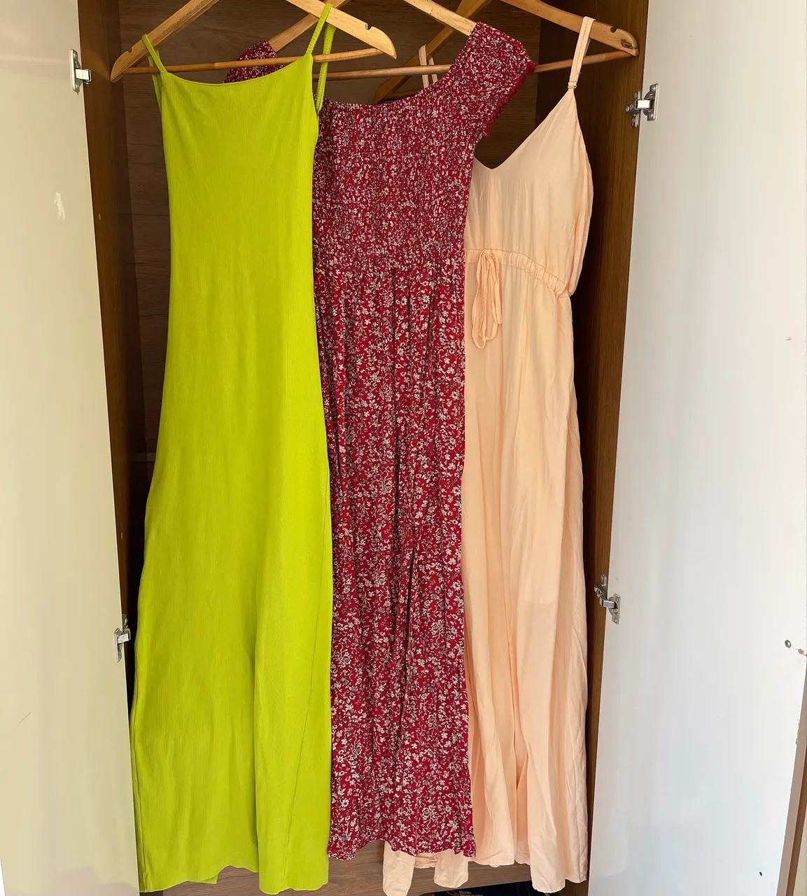 3 vestidos longos